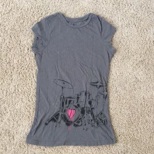 Miley Cyrus Max Azria gray top NWOT